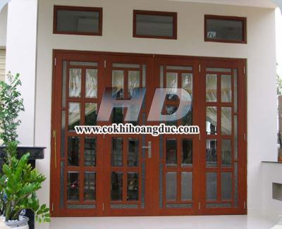 Cửa Sắt Giả Gỗ HD 07